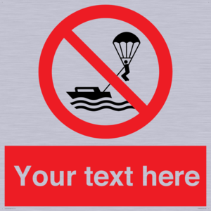 Custom No parasailing